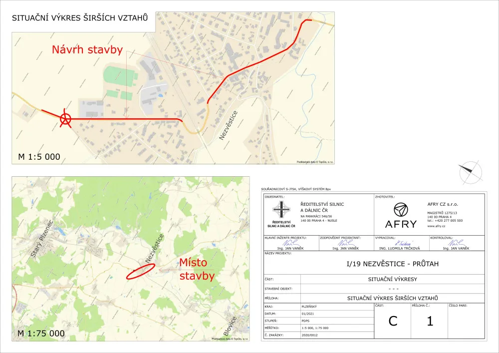 Řidiče čekají na hlavním tahu z Plzně na Tábor dopravní omezení, projedou kyvadlově