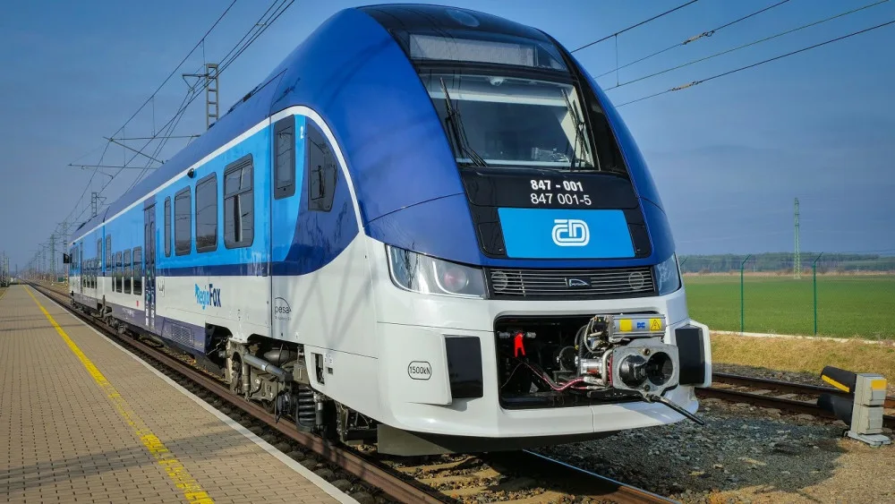 Jednotka RegioFox, která bude v Plzeňském kraji jezdit