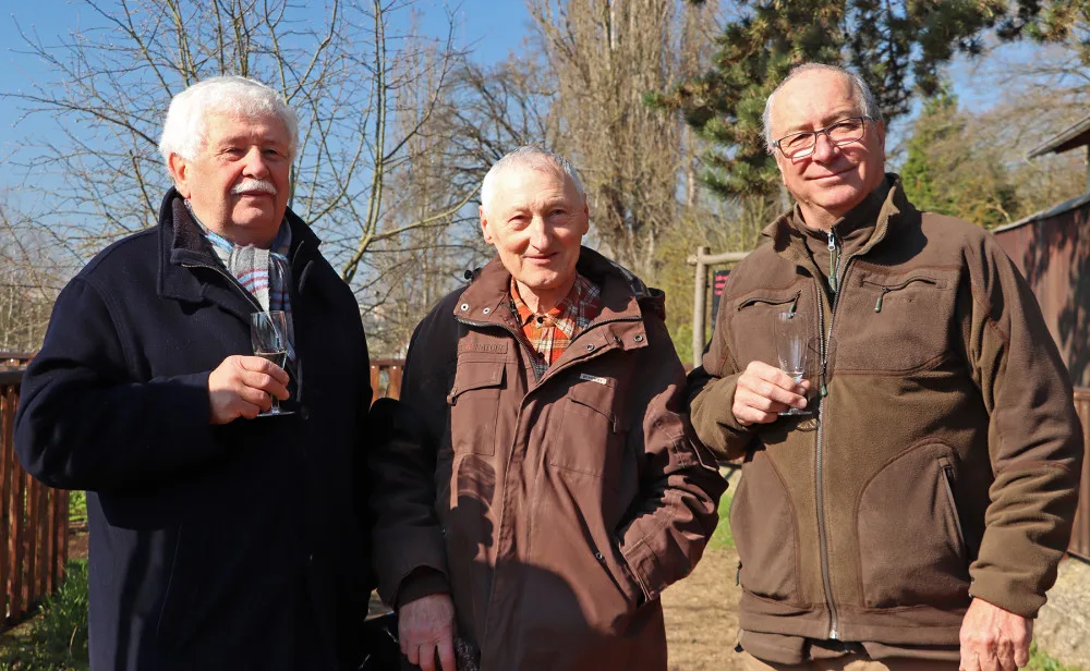 Václav Chaloupek, Václav Trejbal a Jiří Trávniček