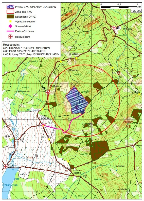 Mapa pyroočisty