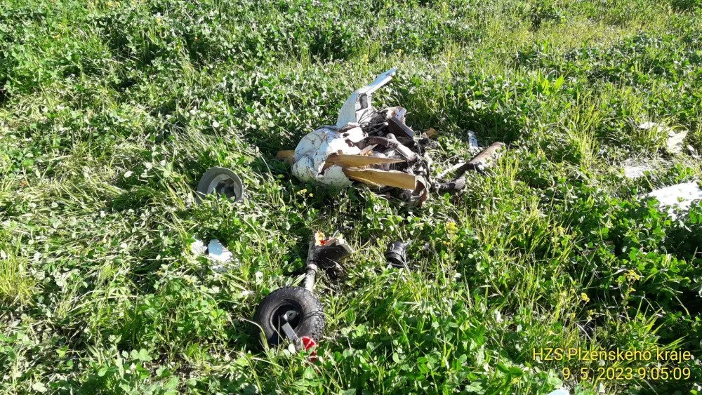 Během dvou dnů došlo už k druhé letecké nehodě, pilot ultralightu utrpěl těžká zranění