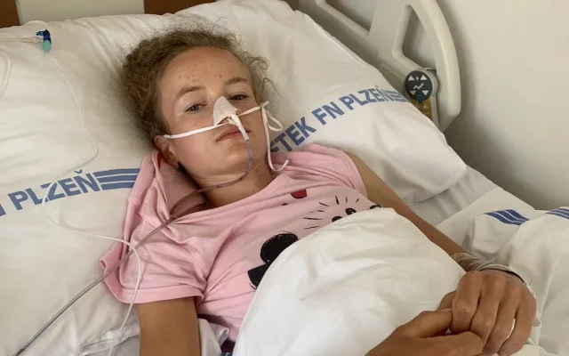 Julie ještě Česku před operací