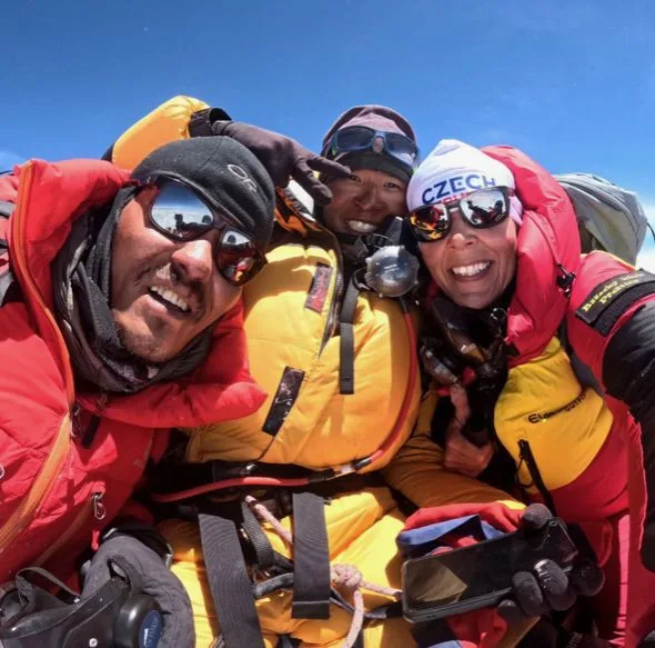 Eva Perglerová je teprve třetí Češkou na vrcholu Mount Everestu