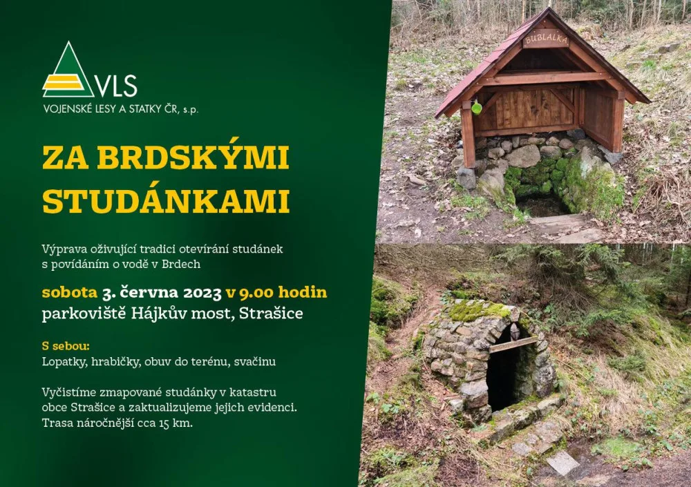 Lesníci zvou dobrovolníky na sérii výprav za studánkami