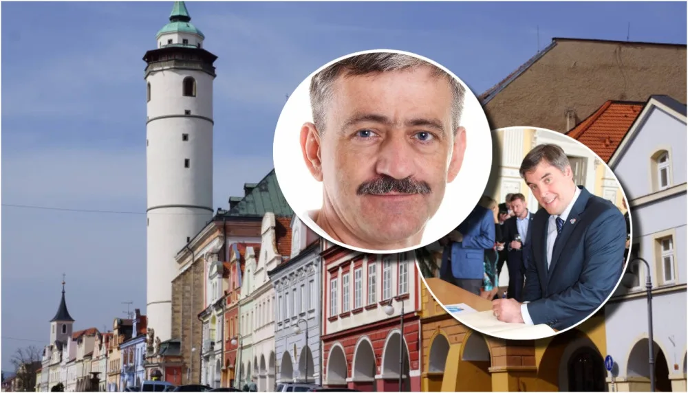 Stanislav Antoš (KDU-ČSL) a Radek Wiesner (ANO).
