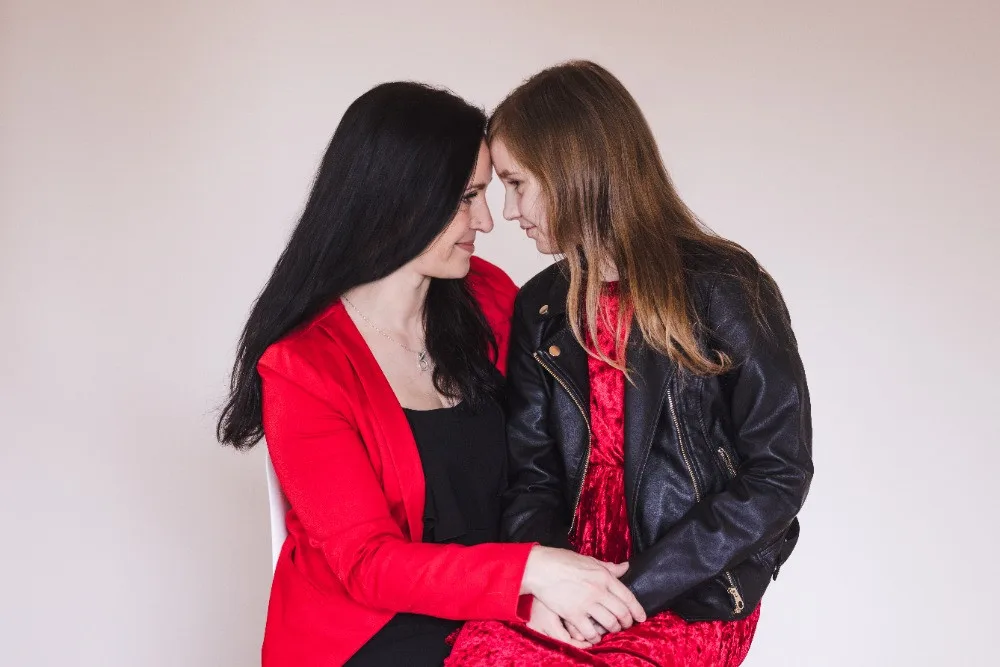 Šárka Černá s dcerou Natálkou, která před čtyřmi lety utrpěla rozsáhlé popáleniny