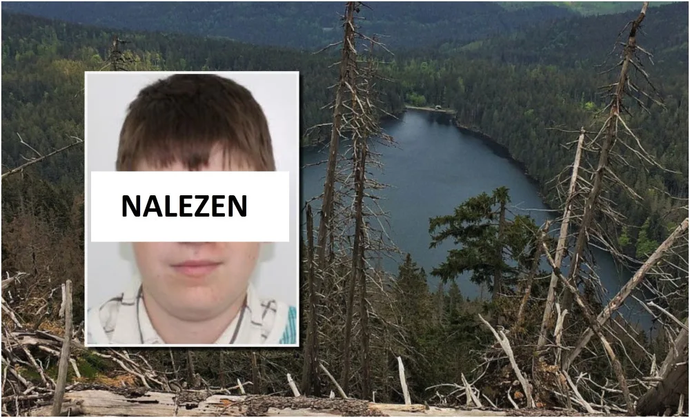 Autistického mladíka viděli naposledy u Černého jezera na Šumavě, nemluví a může být v ohrožení