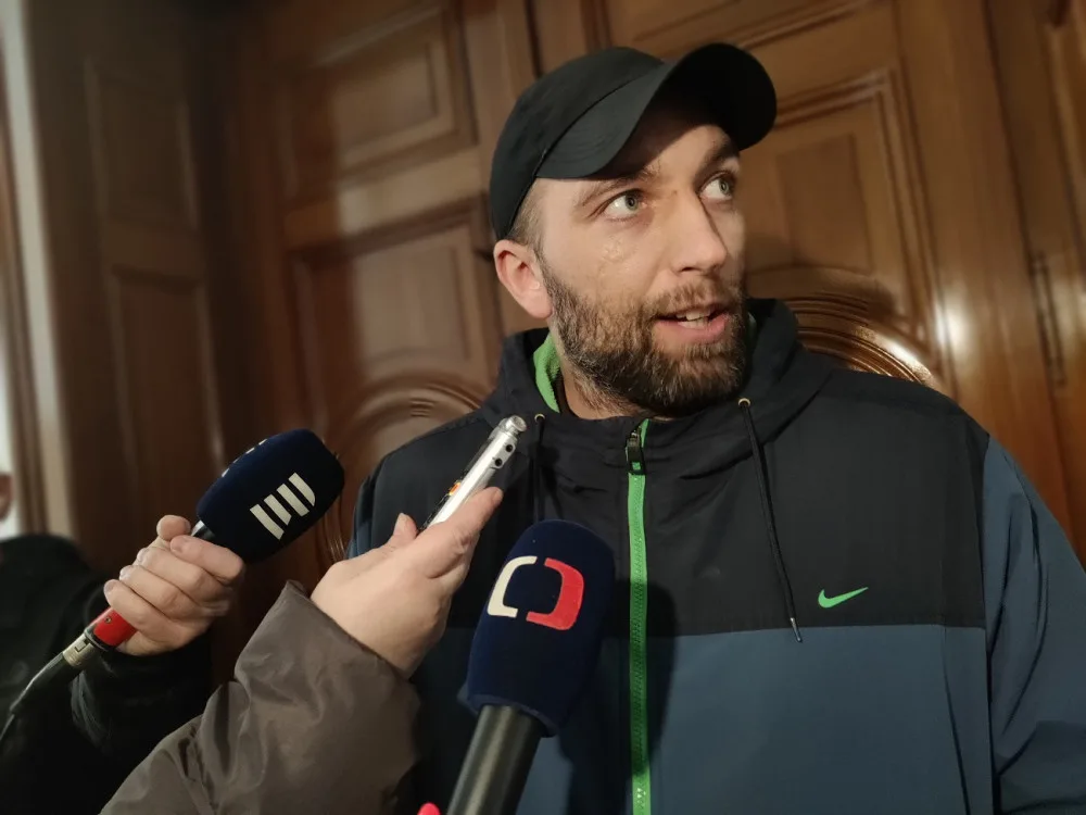 Tomáš Čermák u Krajského soudu v Plzni