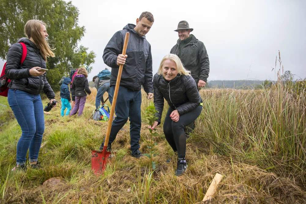 Loňského stromsázení v Brdech se zúčastnily tři tisíce dobrovolníků