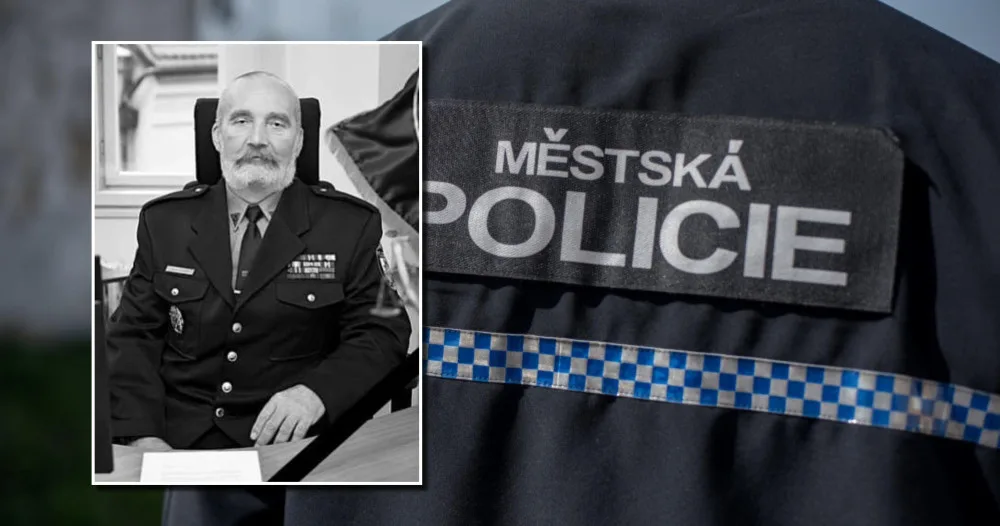 Bývalý velitel městských strážníků Petr Vlk zemřel, policie o tom informuje na sociálních sítích