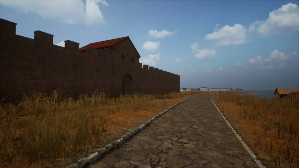 Kolonie Castrum Novum ve virtuální realitě.