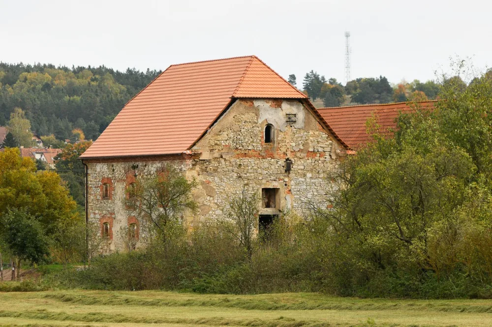 Manželé zachraňují středověkou sýpku na Plzeňsku. Po rotundě ve Starém Plzenci má jít o druhou nejstarší stavbu v regionu