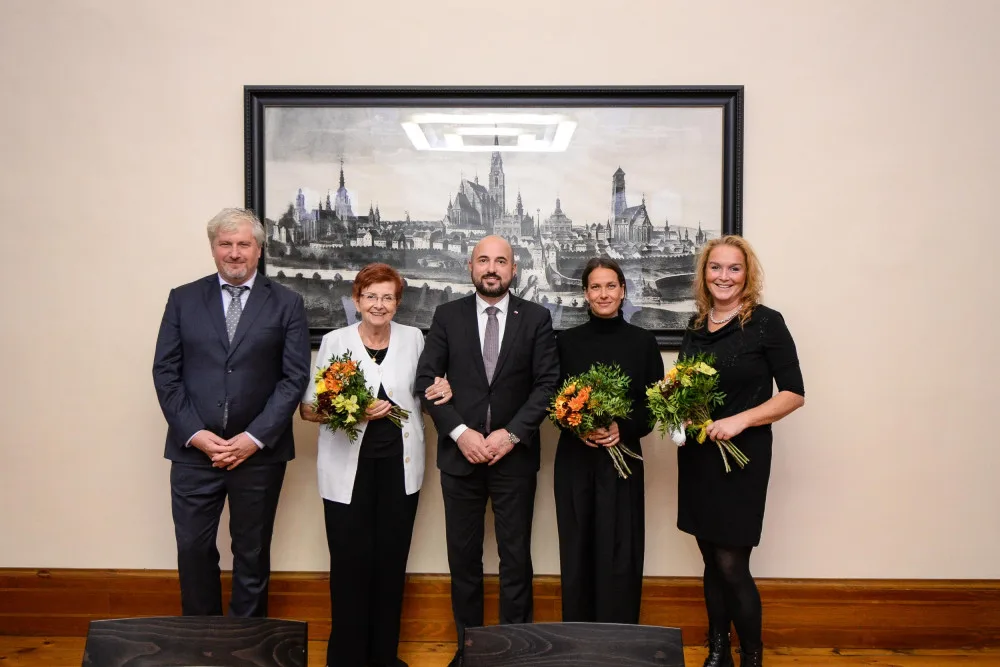 Tenistka Barbora Strýcová je čestnou občankou Plzně, spolu s ní ocenilo město i další osobnosti