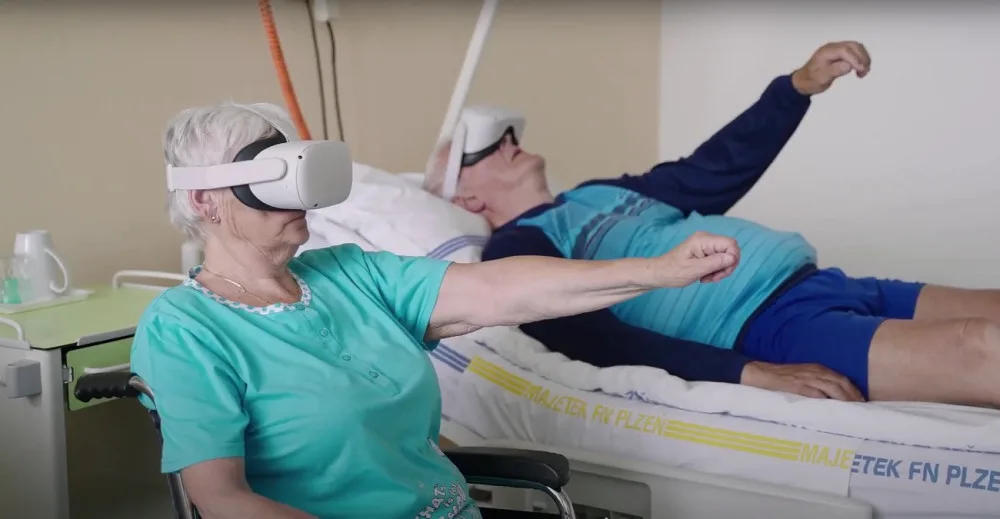 Virtuální realitu využívá k rehabilitacím pacientů stále více nemocnic