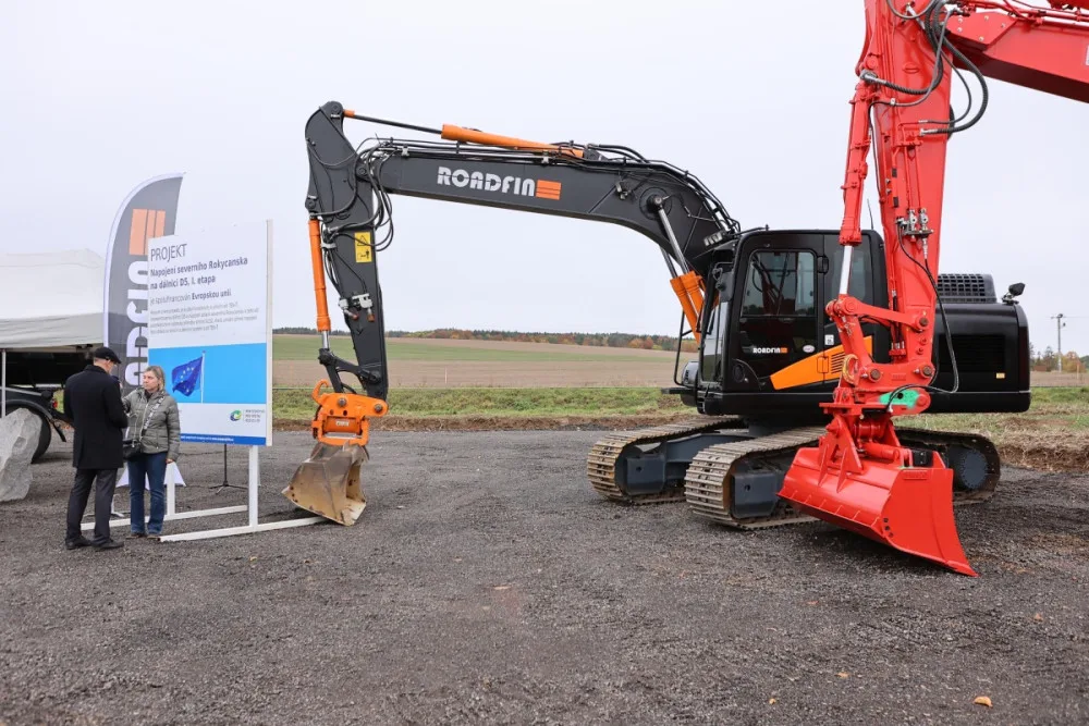 Po 15 letech odstartovala stavba napojení severního Plzeňska a Rokycanska na dálnici D5