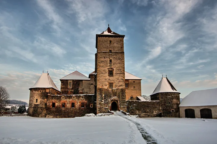 Zasněžený Švihov
