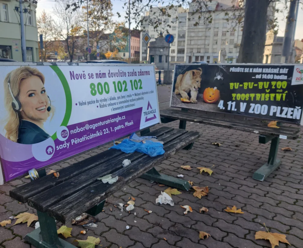 ANKETA: Využíváte lavičky v centru města k posezení nebo raději postojíte?