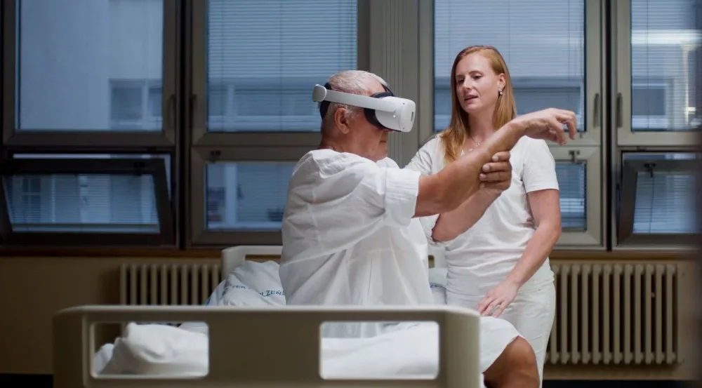 Pacienty bude v nemocnicích motivovat k pohybu virtuální realita
