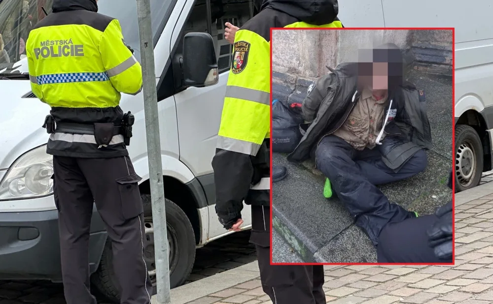 Tento muž se snažil po bitce uprchnout, ale byl dopaden a skončil v poutech