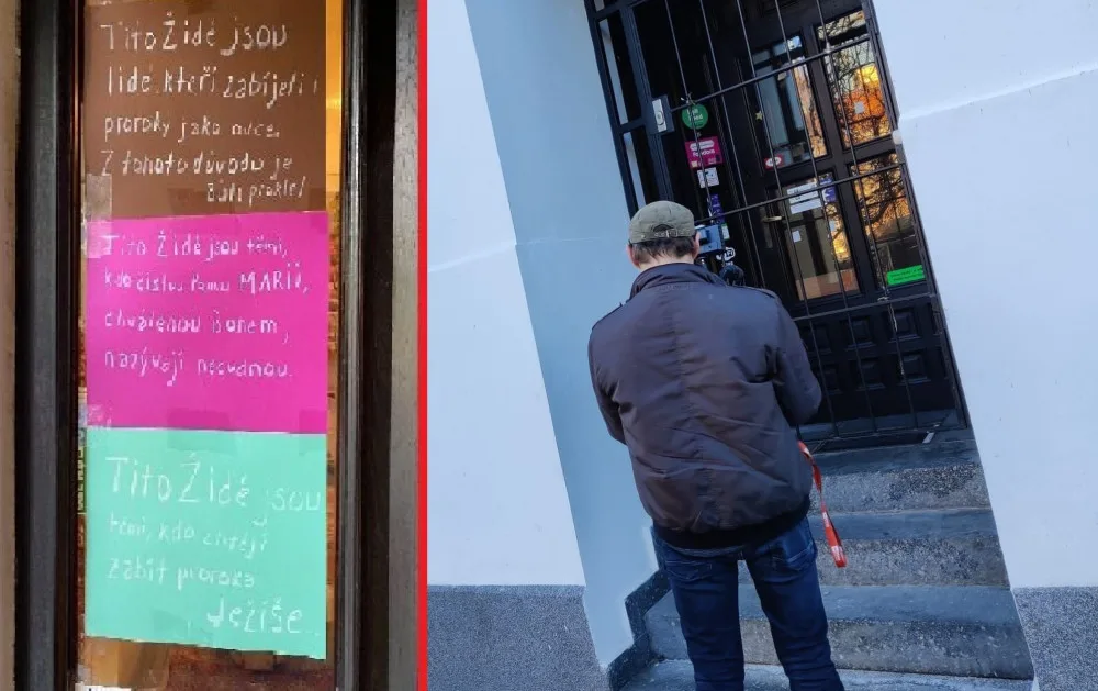 Zavřené už je nechvalně proslulé bistro s kebabem, které jeho majitel vyzdobil protižidovskými nápisy