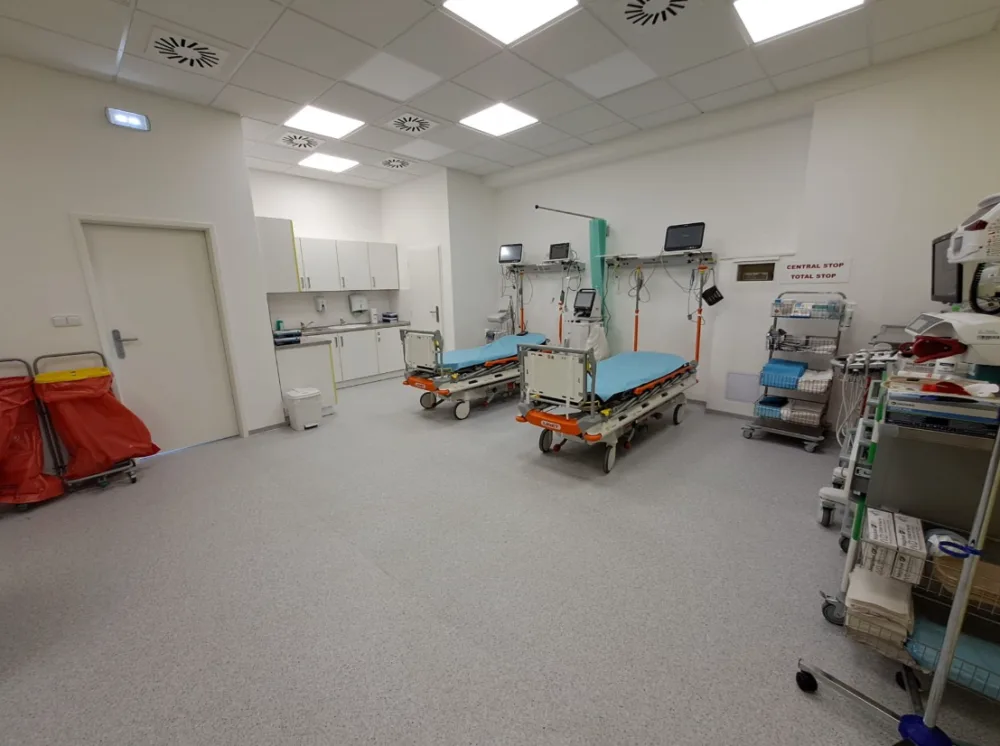 Domažlická nemocnice zmodernizovala urgentní příjem, dosud tam využívali jen provizorní prostory