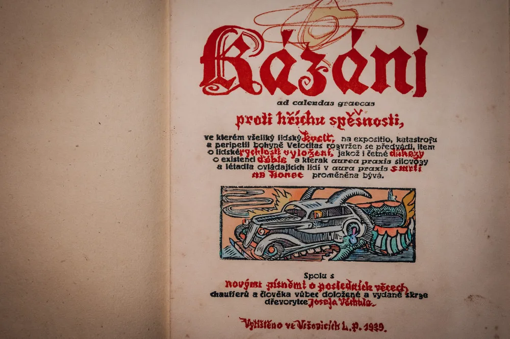 Knihovna před lety koupila dvě autorské knihy Josefa Váchala za pár stovek. Teď mají hodnotu v řádech milionů