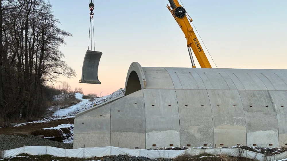 Most na stavbě obřího obchvatu se musí zbourat. Výrobce dodal vadné prefabrikované díly s prasklinami