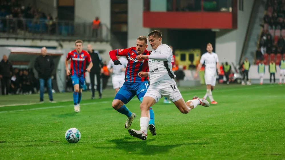 Plzeň na úvod jara remizovala s Boleslaví, hosté srovnali v 88. minutě z penalty