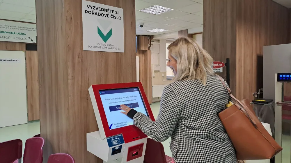 Vyvolávací systém zjednoduší odbavení pacientů, zatím je ve zkušebním režimu