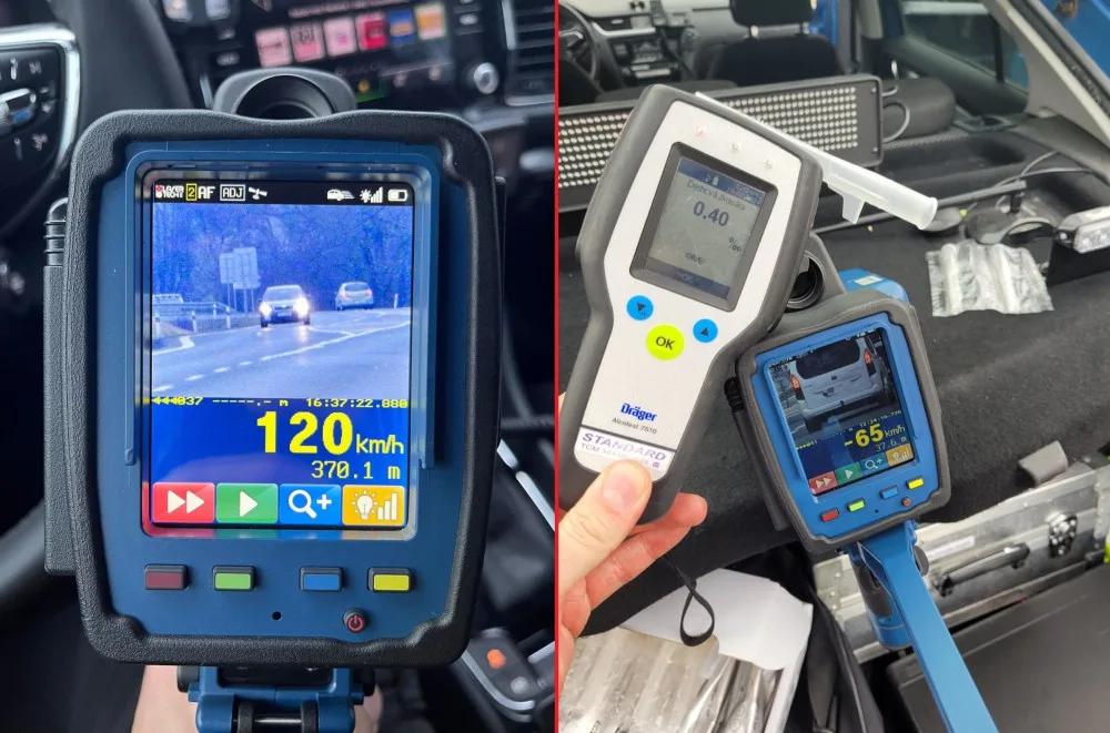 Při kontrolní akci se policisté zaměřili na rychlost a na linkové autobusy
