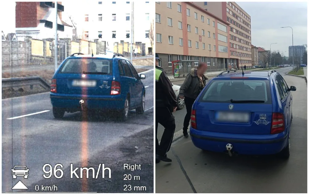 VIDEO: To jsem ostuda, řekla pětašedesátiletá řidička, která městem prosvištěla skoro stovkou