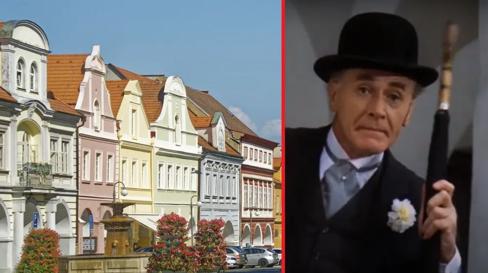 Pana Tau ztvárnil v životní roli herec Otto Šimánek. Natáčelo se i na náměstí v Domažlicích