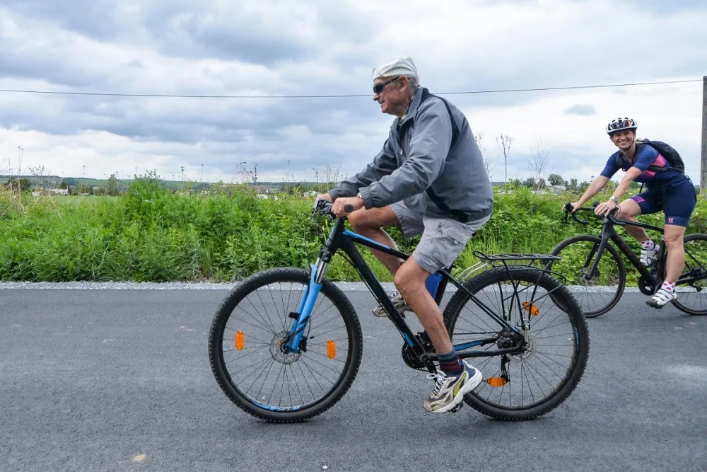 Cyklistům se otevřela unikátní stezka na bývalé železniční trati, dříve tam jezdily rychlíky