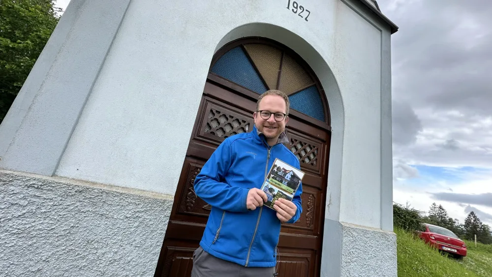 Jiří Pruner, chalupář autor knihy Humpolec – zapomenutý šumavský klenot
