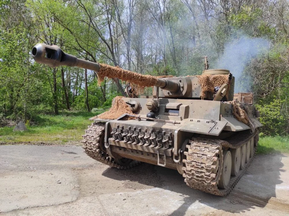 Parta nadšenců postavila funkční maketu tanku Tiger I., vystavují ho v Muzeu na demarkační linii