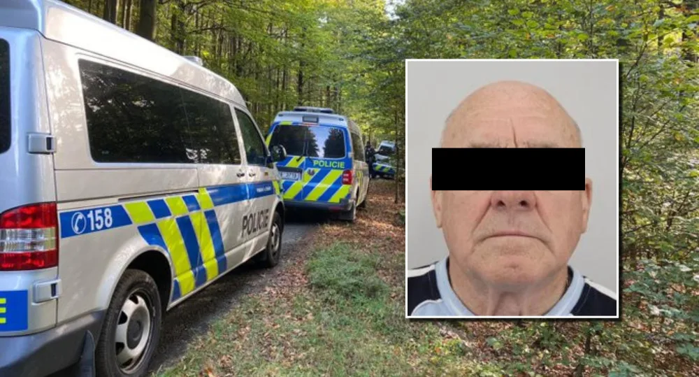 Policie ukončila pátrání po seniorovi, který zmizel po procházce v lese