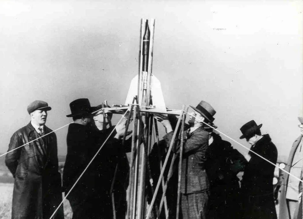 Očenáškovy pokusy s raketami, autor: New Mexico Museum od Space History