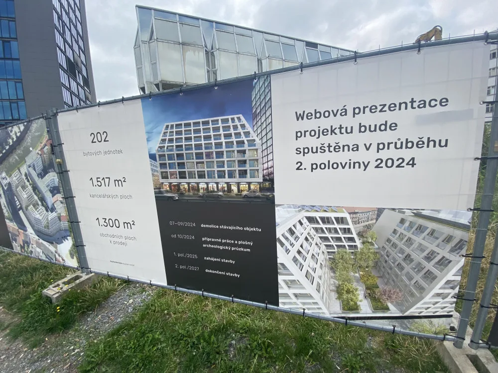 Svého času vyhlášená restaurace Bohemka jde k zemi, nahradí ji komplex s byty, obchody a kancelářemi