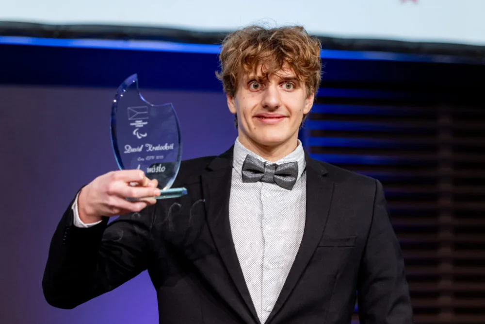 David Kratochvíl je také držitelem titulu parasportovec roku 2023.