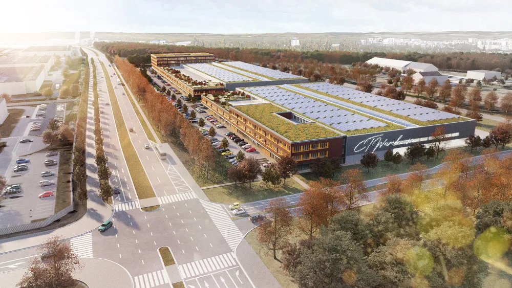 Kasárna Zátiší čeká velká proměna. V areálu obřího brownfieldu vyroste šest moderních budov - vizualizace projektu