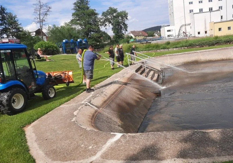 Oblíbená vodní nádrž projde rekonstrukcí za 6,2 milionu korun, sloužit bude plavcům i hasičům