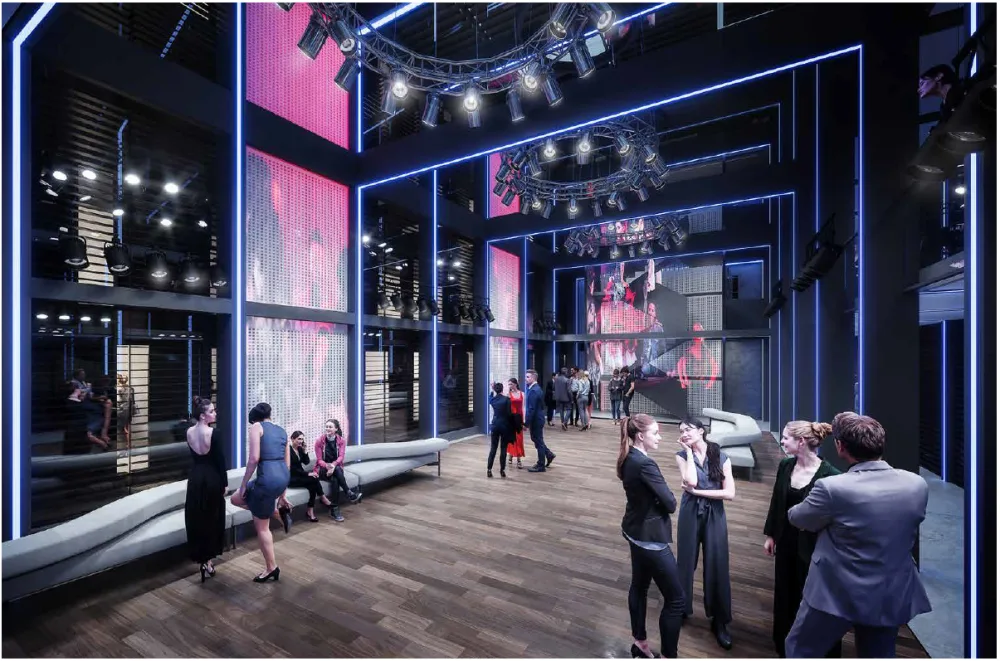 Atrium u Nového divadla dostane novou podobu. Bude prosklené, nabídne multifunkční sál i galerii