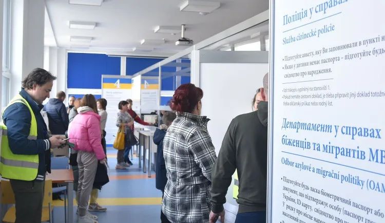 Ukrajinci začali proudit do Plzeňského kraje hned po začátku okupace jejich země