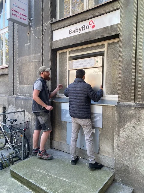 Instalace nového babyboxu