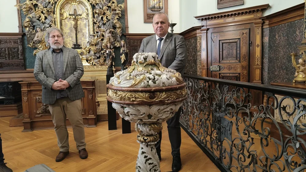 ředitel muzea Jiří Orna, krajský radní Libor Picka (STAN)