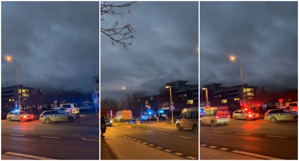 Na Západočeské univerzitě v Plzni je hlášena střelba. Na místě zasahují desítky policistů a těžkooděnci
