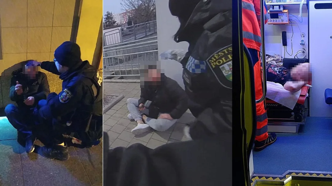 Tři muži si po pádech na hlavu v alkoholovém opojení způsobili zranění