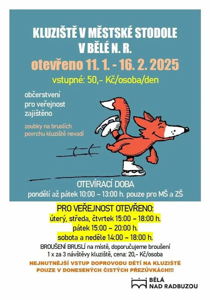 Lidé mohou opět bruslit na unikátním kluzišti v historické stodole, zájem je obrovský