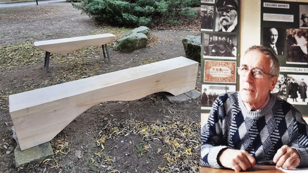 Po úpravě vnitrobloku na sídlišti uctili dvojicí stylových laviček populárního starousedlíka. Jaroslav Bukovský loni zemřel