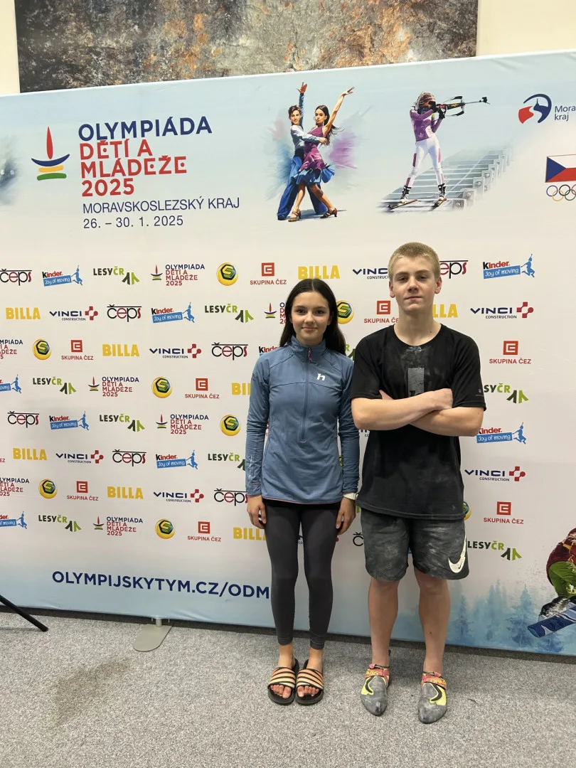 Mladí sportovci přivezli z Olympiády dětí a mládeže 13 medailí, ovládli lyžování, biatlon i sportovní lezení